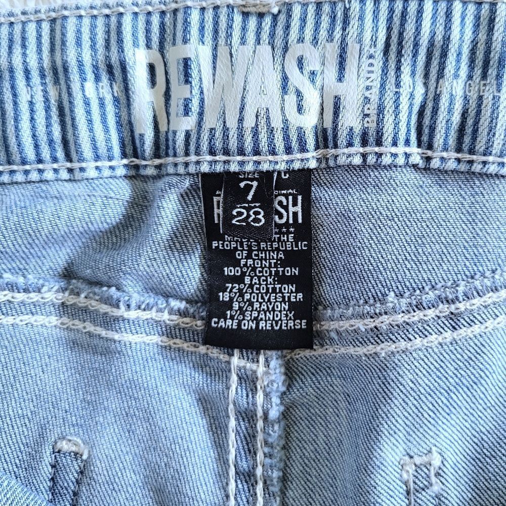 Rewash "The Riley" High Rise Shorts - NWT - Picture 7 of 12
